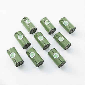 Dog Poop Bags 150 Count 10 Rolls, Thicken and Earth-friendly Dog Poop Bag Holder (No Scented)