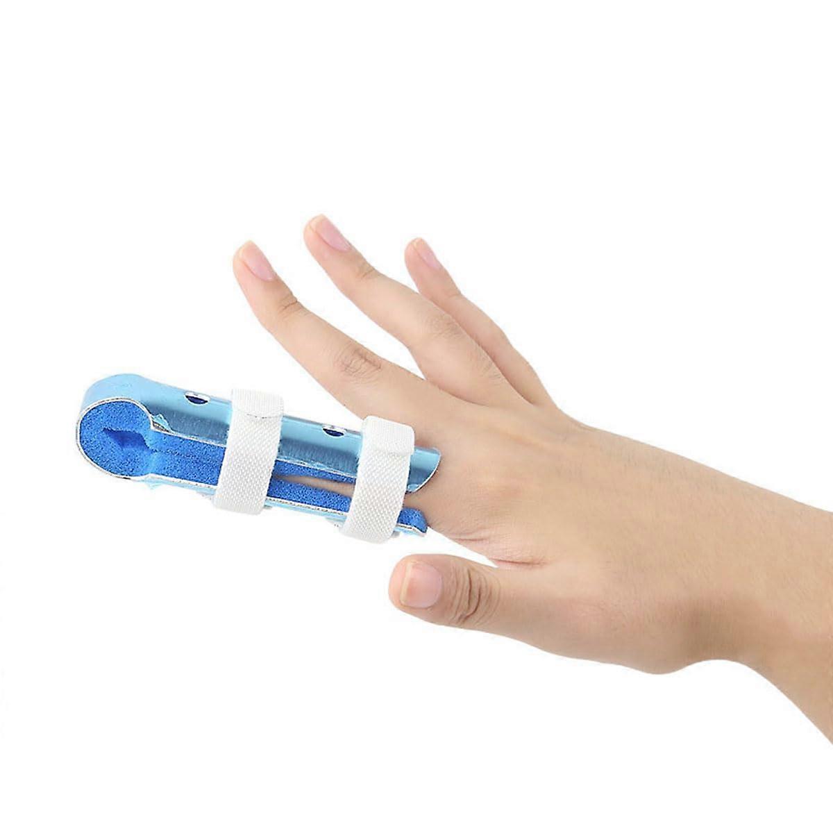 Trigger Finger Splint, Adjustable Mallet Finger Splint with Aluminum Support, Broken Finger Straightening