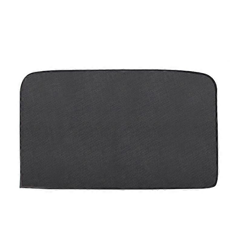 4 PCS Net Yarn Magnetic Suction Type Car Sunshade Curtain, Size: Back Row Square Back Row Square