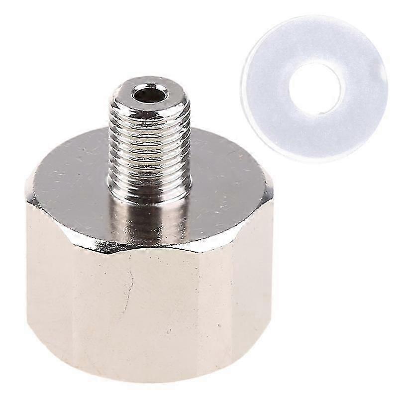Cylinder CO2 Trapezoidal Thread Adapter Connector TR21-4 Convert to 3/8UNF-24