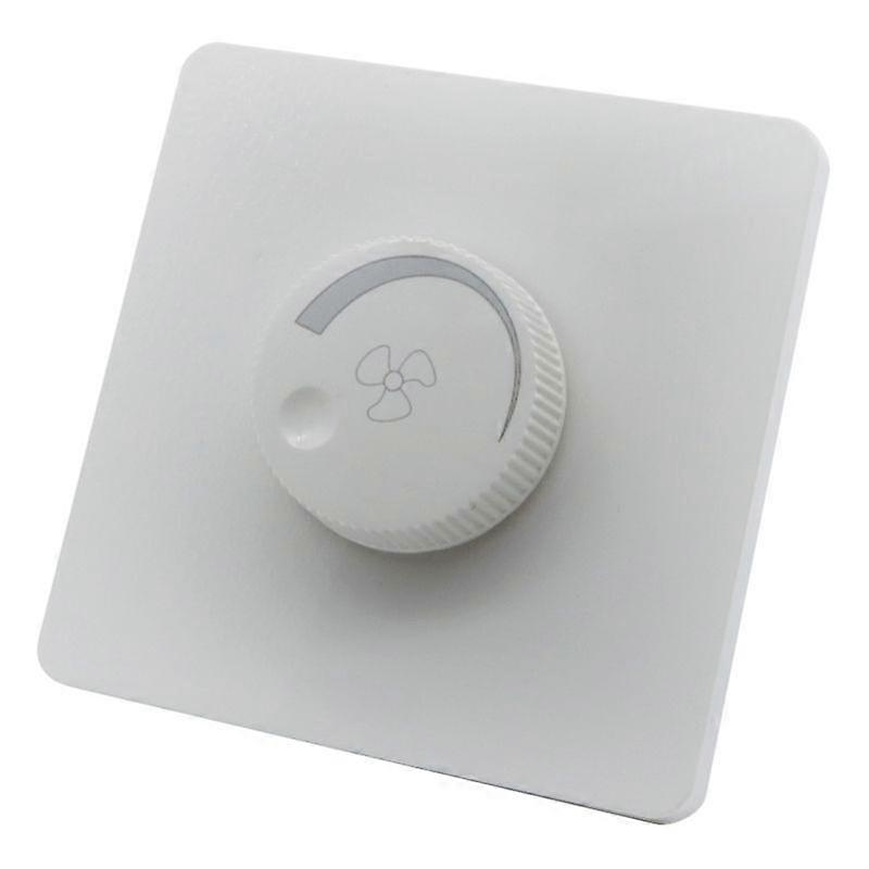 220V Ceiling Fan Speed Control Switch Wall Button Dimmer Switch Stepless Speed