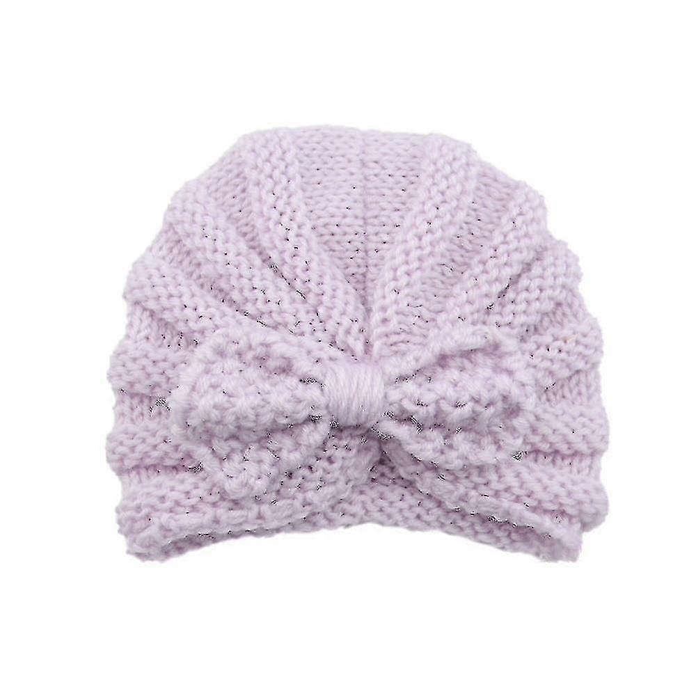 Baby Winter Hat, Bows Beanie Turban Cap