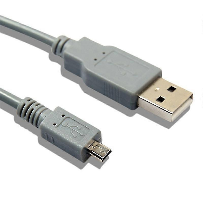 1m/39 polegadas usb 2.0 a 8 pinos b cabo w / ferrite compatível Nikon Coolpix P90 Q
