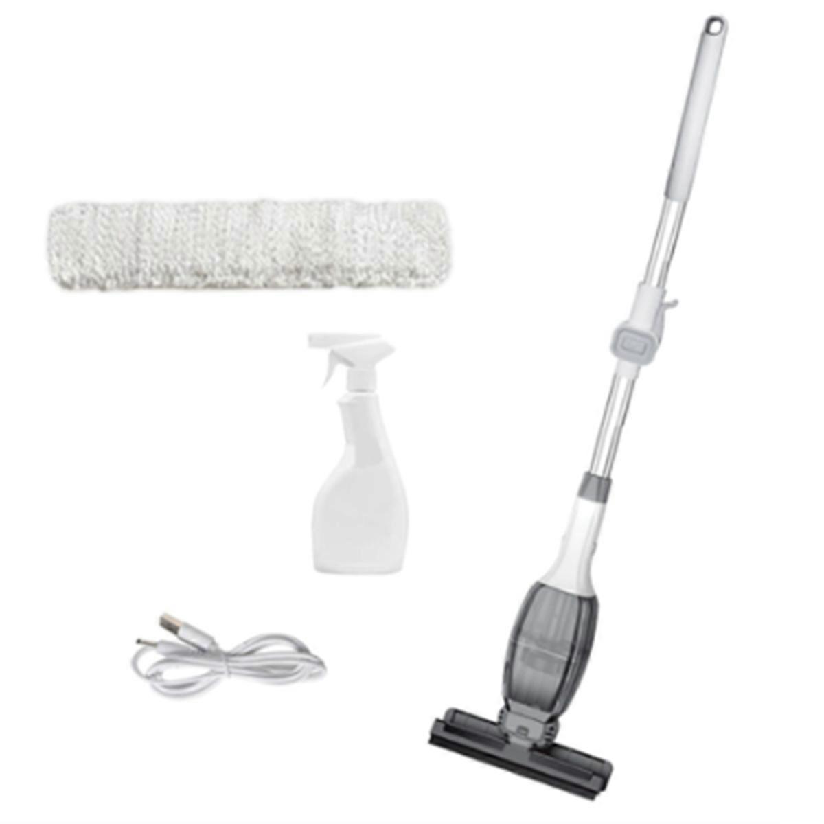 Electric Window Cleaner Long Handle Scalable Adjustment Floor Window Anti Condensation Water Anti F