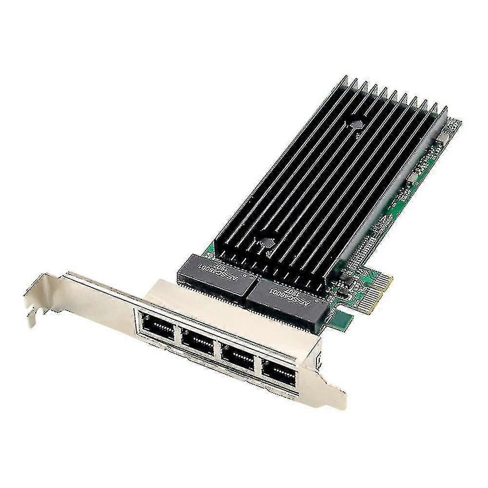 Pci-e 4 Port Rj45 Server 1x Pcie X1 Intel 82576 P 10/100/1000mbps Lan Quad Port Server Gigabit N
