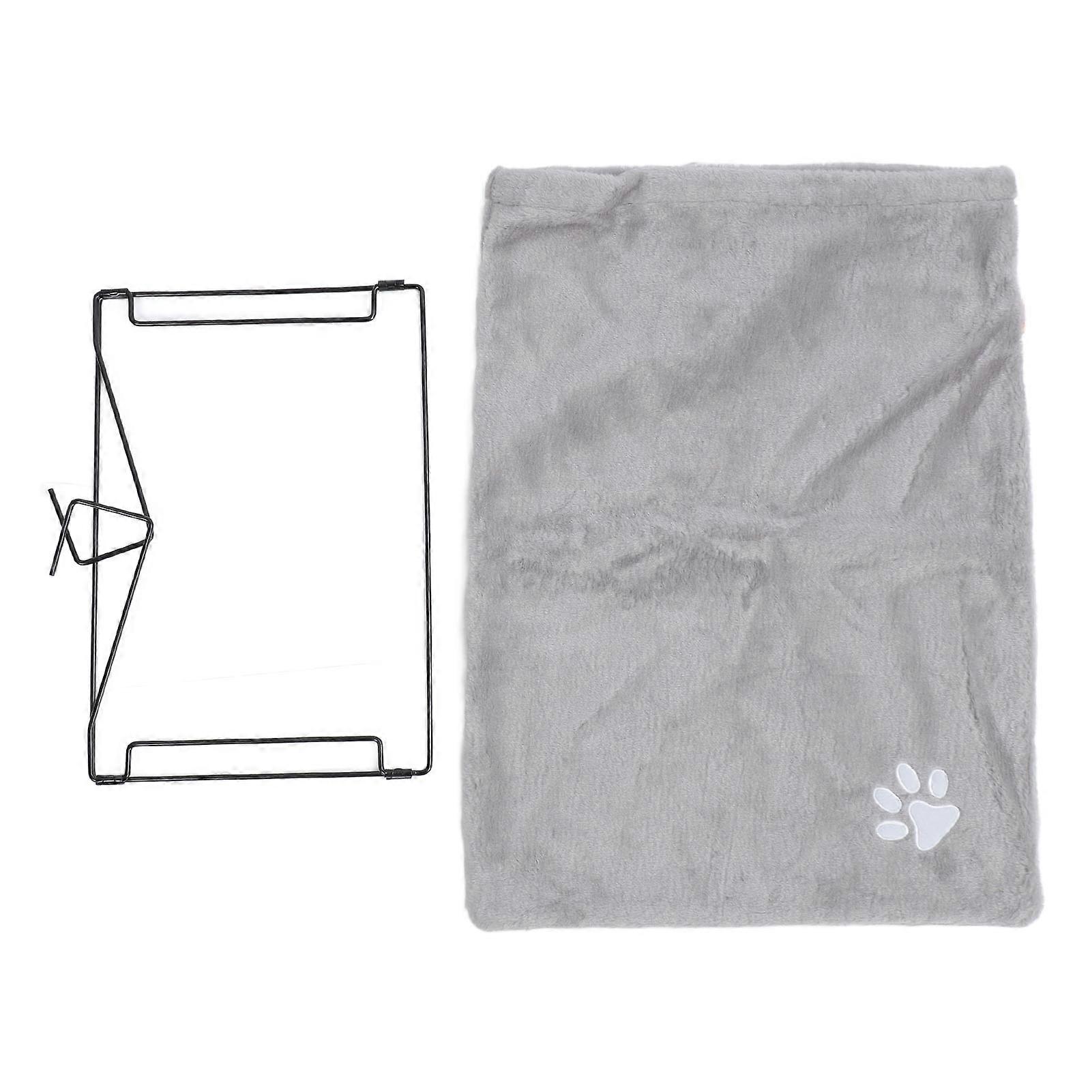 Cat Hanging Hammock for Cage Breathable Mesh Multifunction Reversible Cat Hammock Bed with Hooks for Summer Rest