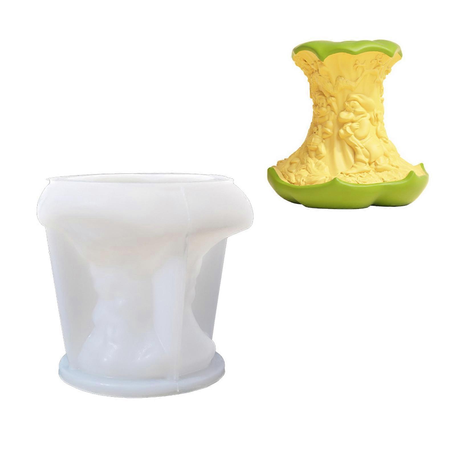 Princess Relief Silicone Mold For Cake Decoration And Home Crafts Featuring Detailed Patterns Of Princesses And Dwarfs