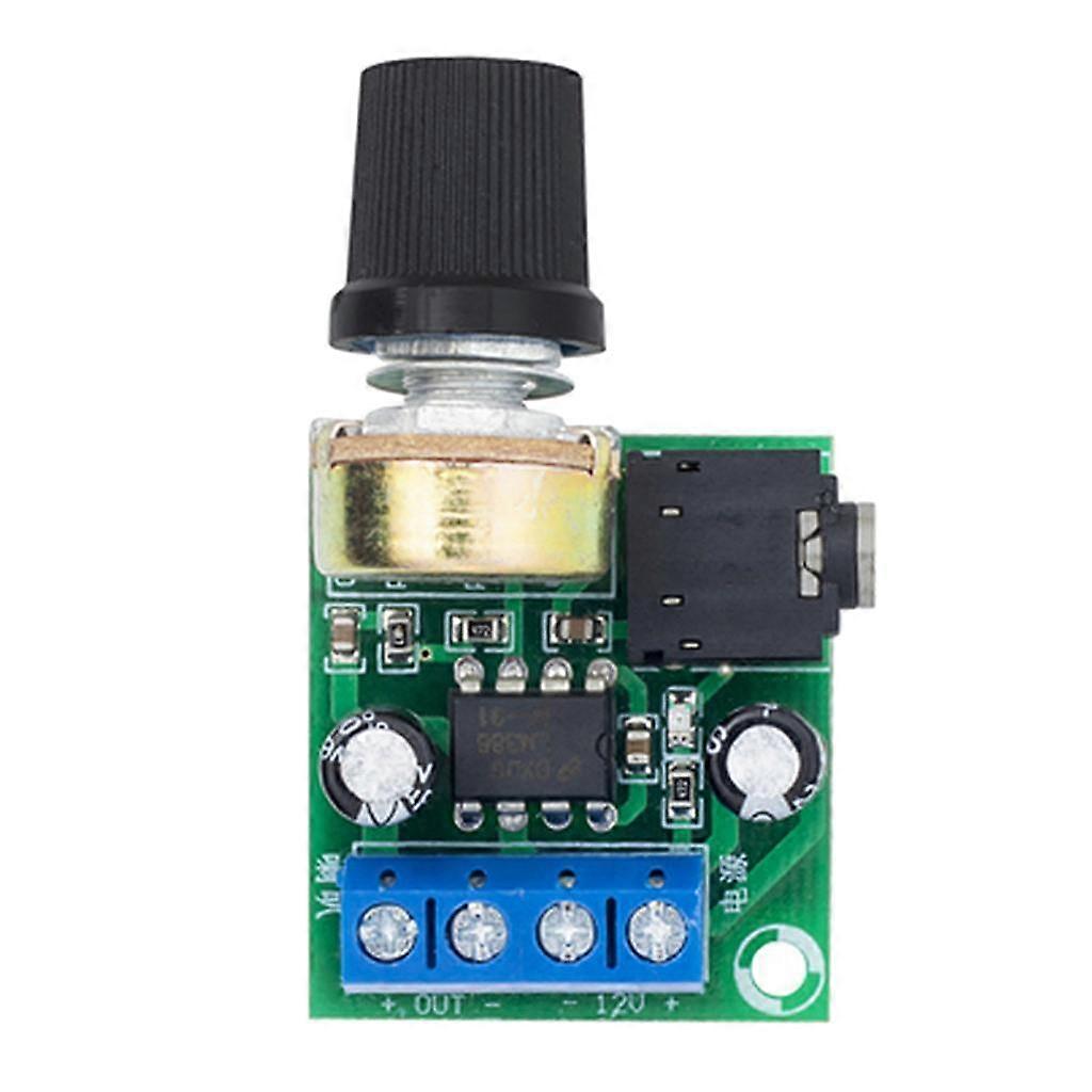 2PCS LM386 Mini Audio Power Amplifier Board Mono 3-12VDC Adjustable Volume