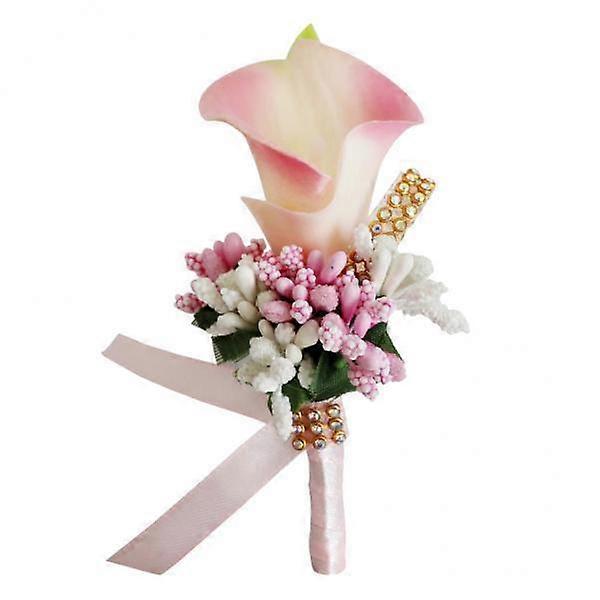 Élégant Strass Marié Mariage Corsage Set