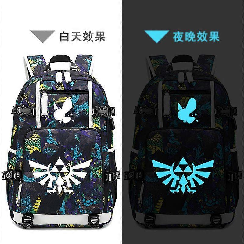 La leggenda Respiro degli uomini selvaggi zaino da viaggio di grande capacità borse da scuola in tela Mochila zaino per laptop