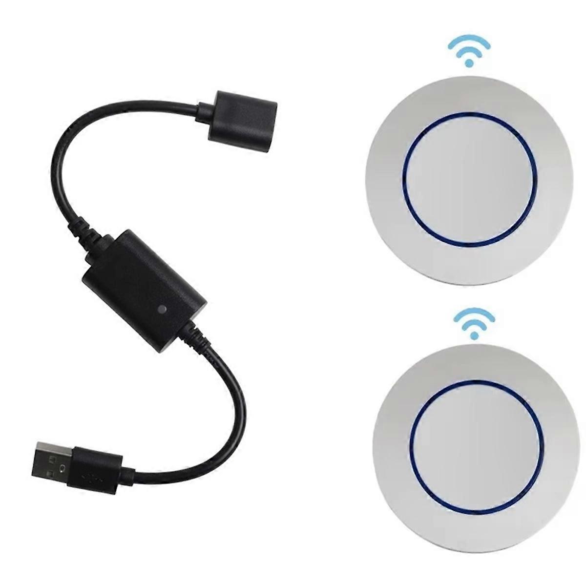 DC 5V Wireless RF USB Remote Control Switch Driver Power on OFF for USB LED Light Strip Reading Lam