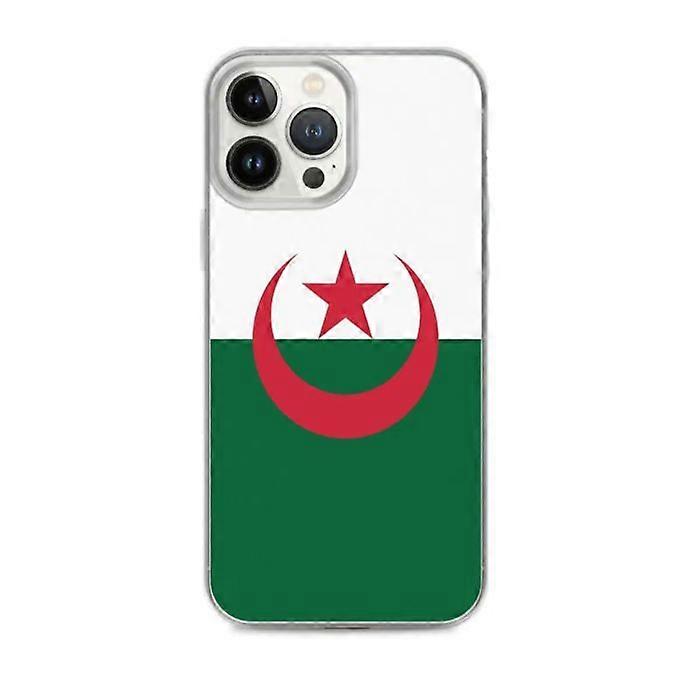 iPhone Case - Algeria Flag - iPhone 13 Pro Max - Flexible - Multicolored - Vertical