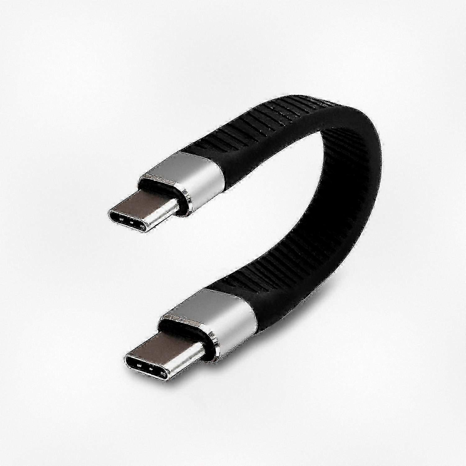 Short USB-C to USB-C Cable 100W 10Gbps (13.4 cm) for Compatible Devices