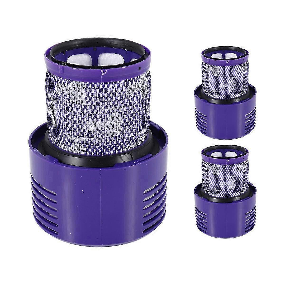 3 Pack HEPA Replacement V10 Filters for V10 SV12, Part No. 969082-01, Washable and Reusable