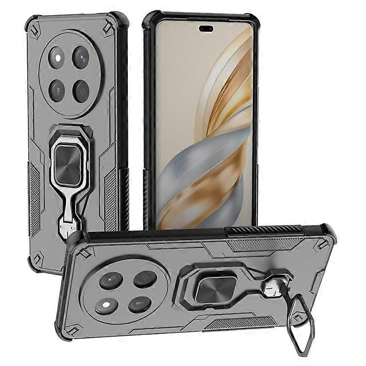 Compatible For Honor X60 Pro 5G Case Rotatable Ring Kickstand PC + TPU Shockproof Phone Cover