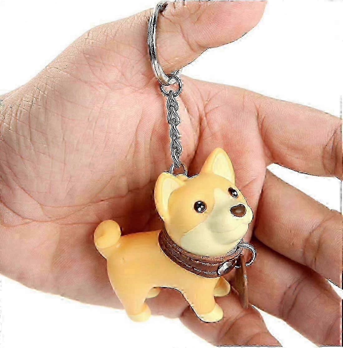 Dog Keychain Pendant, Shiba Inu Keychain Cute Keychain Car Keychain Suitable For Adults