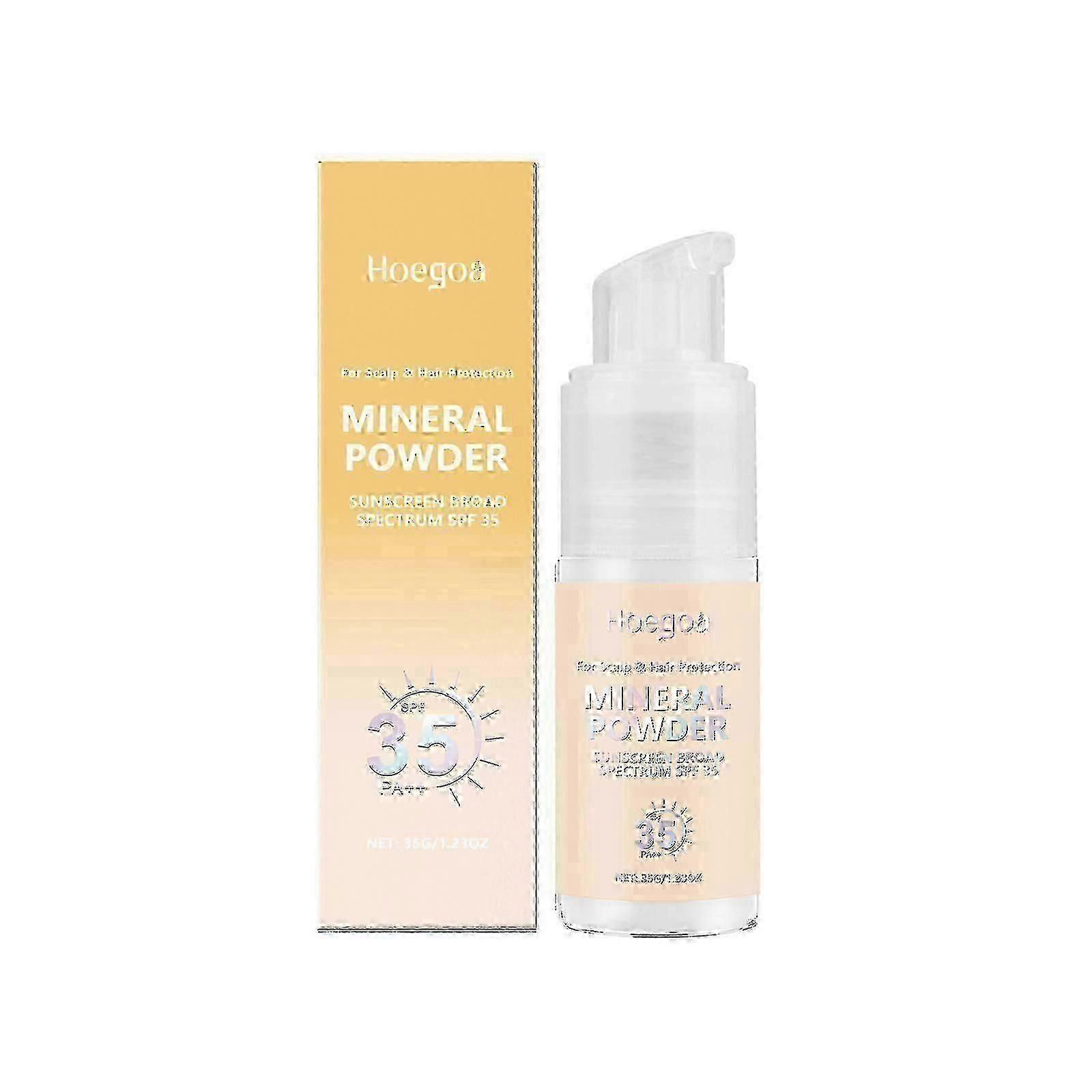 Hoegoa Scalp Protection Spray Soin rafraîchissant, non gras et doux, nettoie le cuir chevelu, soin quotidien des cheveux