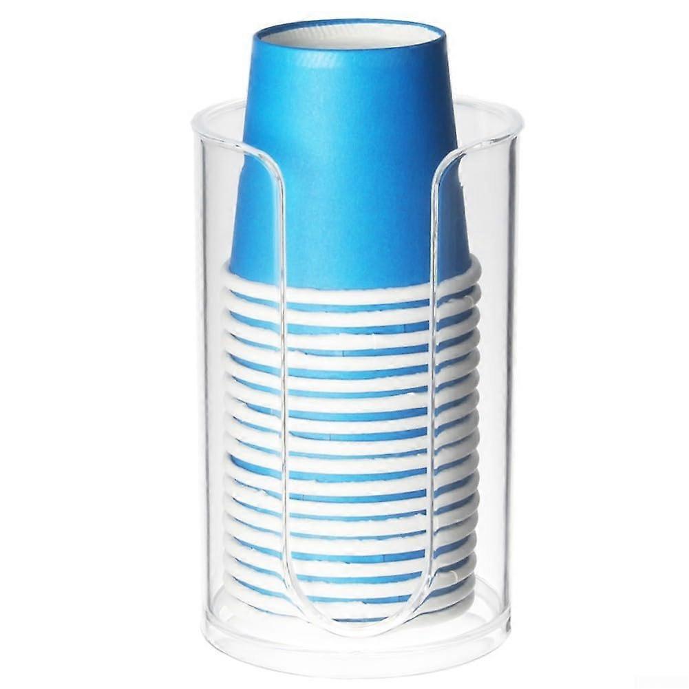 Disposable Mouth Water Paper Cup Dispenser Small Short Model Plastic Cup Holder for Easy Use and Storage