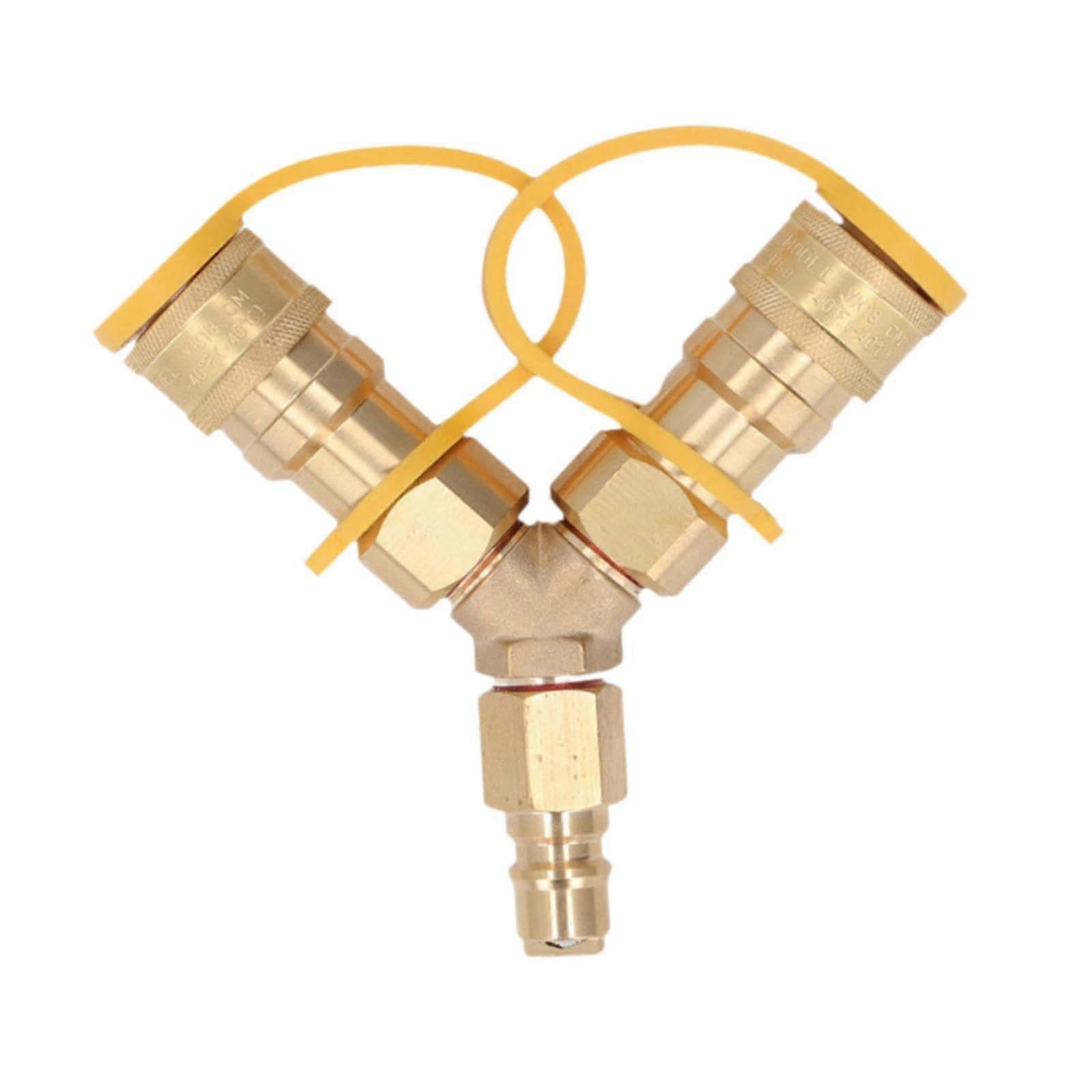3/8 'Y Splitter quickconnect adapter easytouse fittings accessories parts for RV Ref: 6707