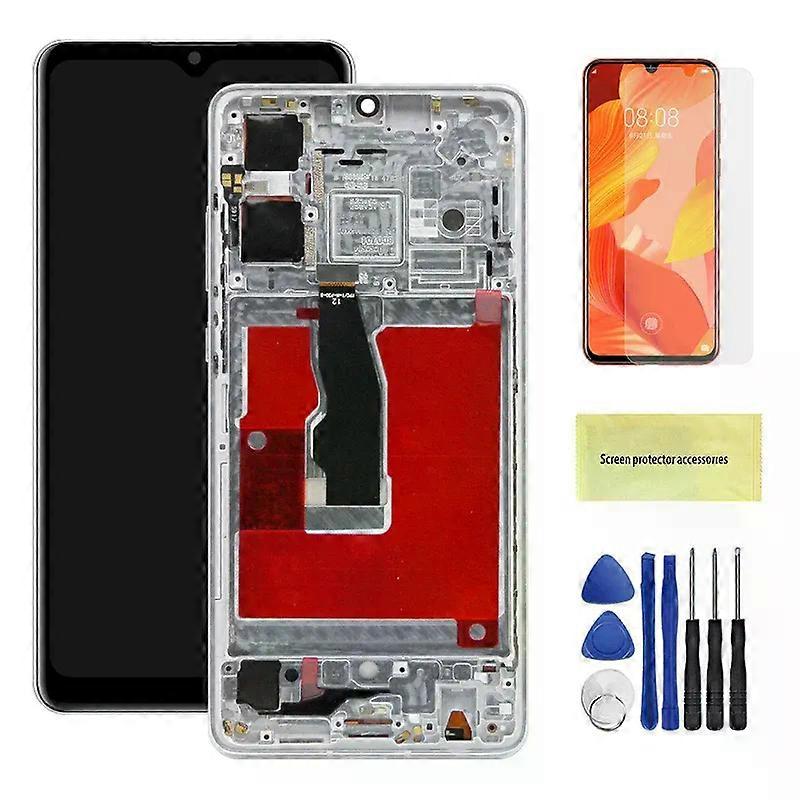 HUAWEI P30用、ELE-L29、ELE-L09、AL00、TL00、ELE-L04テスト済みLCDディスプレイタッチスクリーンデジタイザーアセンブリの交換