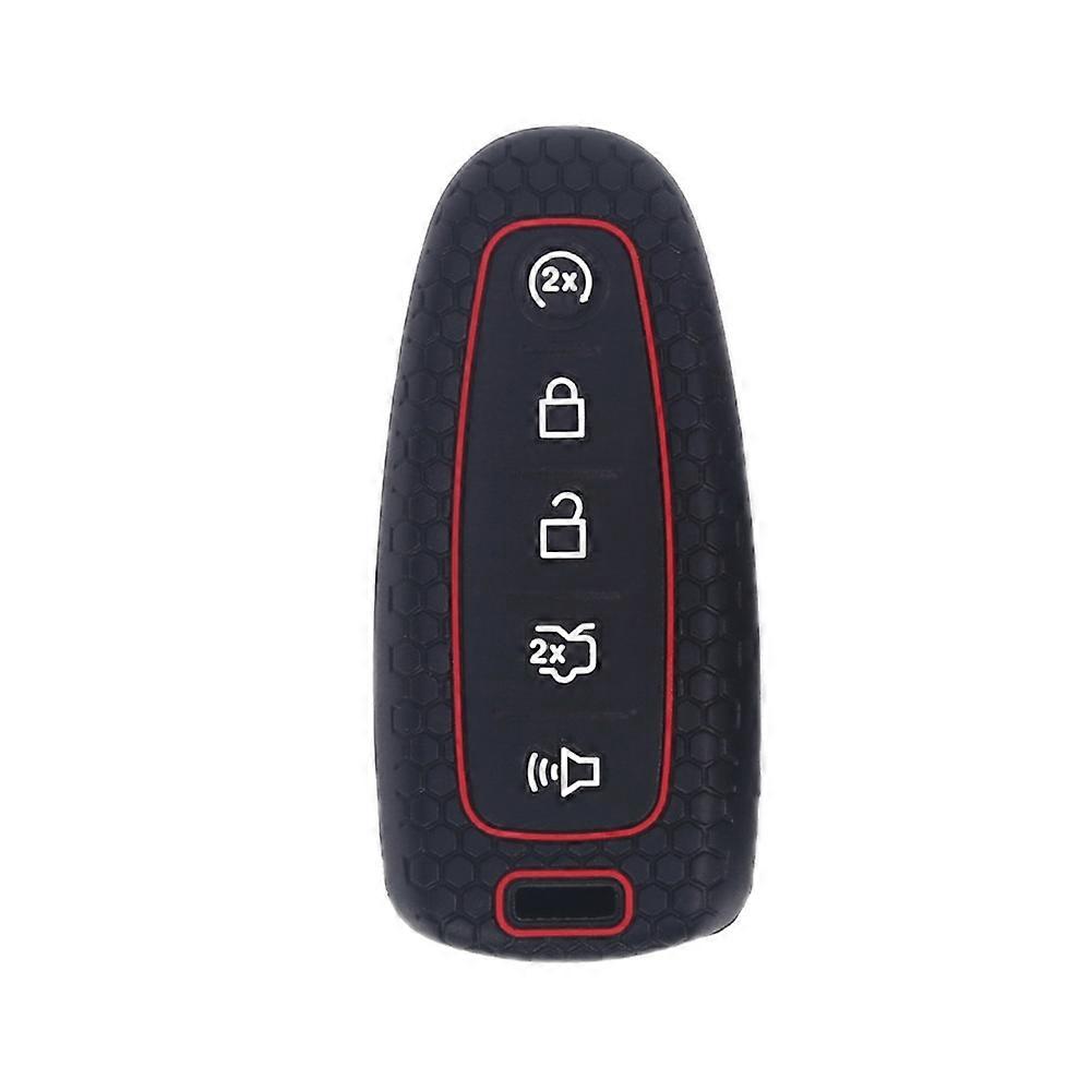 For Ford Edge/Explorer 2pcs 5-Button Key Silicone Case
