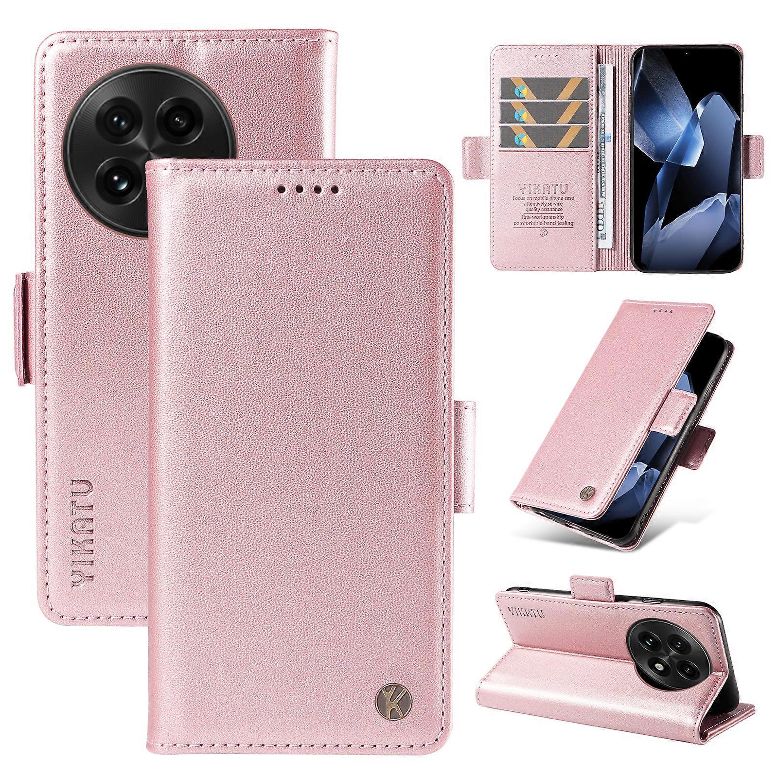 Compatible For OnePlus 13 Wallet Phone Case YIKATU YK-003 Leather Stand Cover