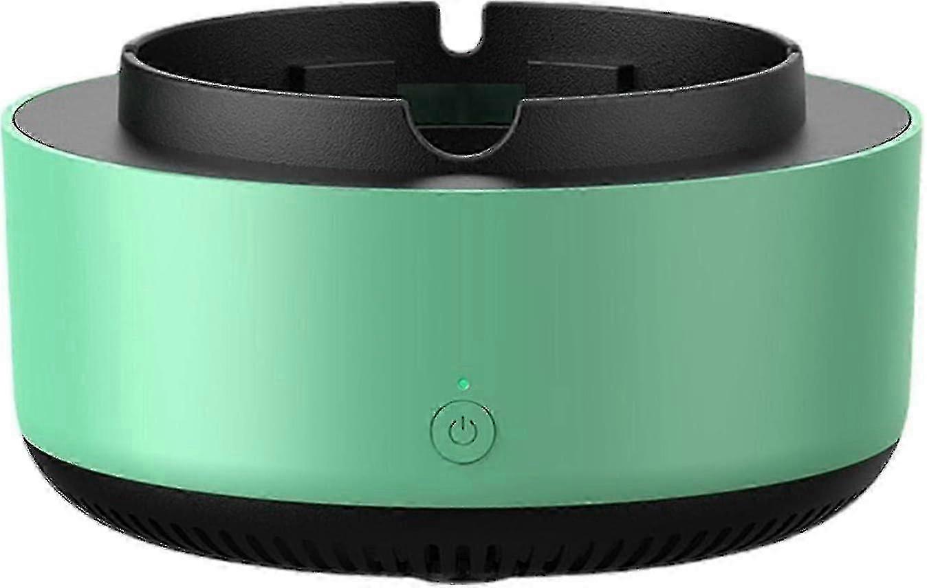 Intelligent Ashtray with Air Purifier Features Negative Ion Technology for Air Cleansing, Suitable for Home and Car Use