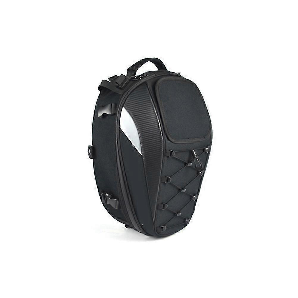 Waterproof Motorcycle Tail Bag - High Capacity Rear Seat Backpack, Multi-Functional