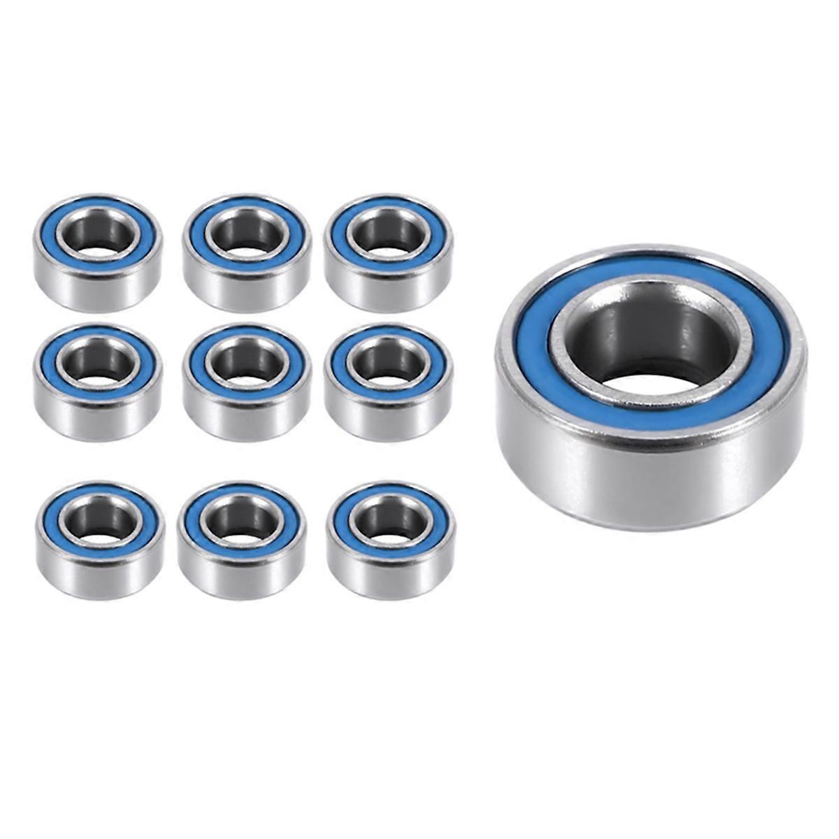 10PCS MR105-5X10X4mm διπλός-θωρακισμένος μικροσκοπικός ένσφαιρος τριβέας χάλυβα ρουλεμάν
