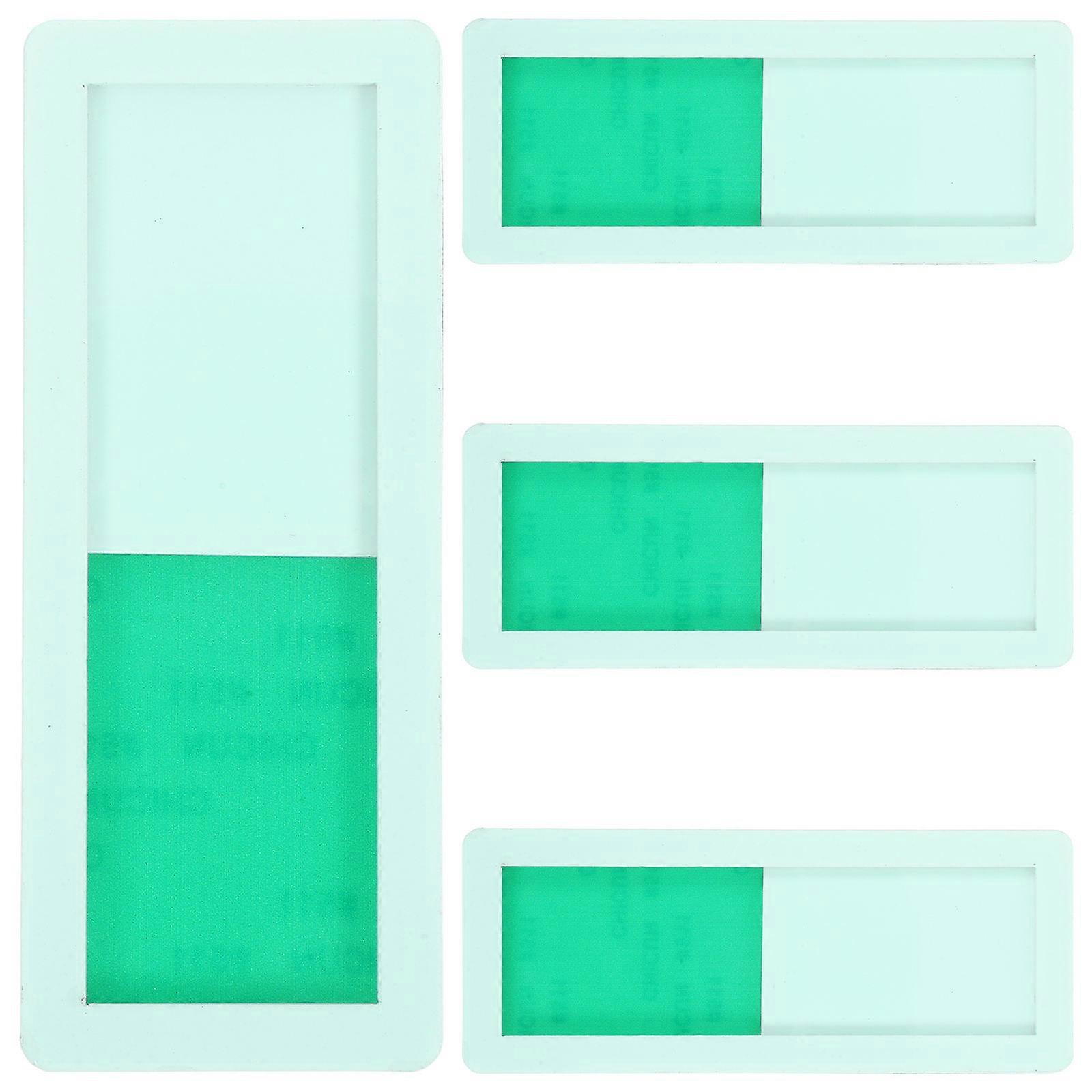 4pcs Vacant/In Use Sliding Door Signs for Office, Toilet, and Public Spaces – Room Status Indicators