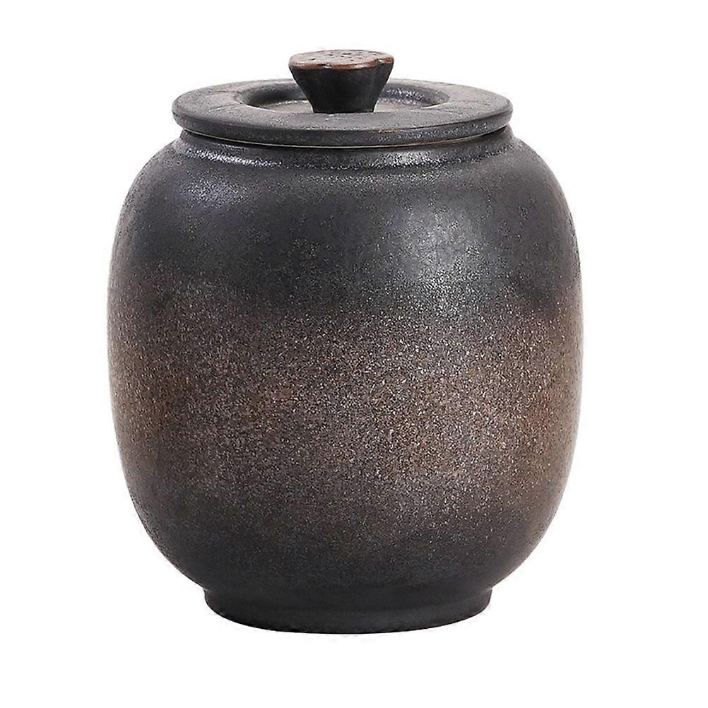 Creative Ceramic Tea Canister, Sealing Feature for Tea and Sugar, Versatile Home Use