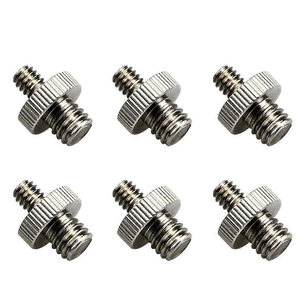 Screw Adapter Converter Camera Equipment Action Cameras Screw for Camera Tripod 6Pack