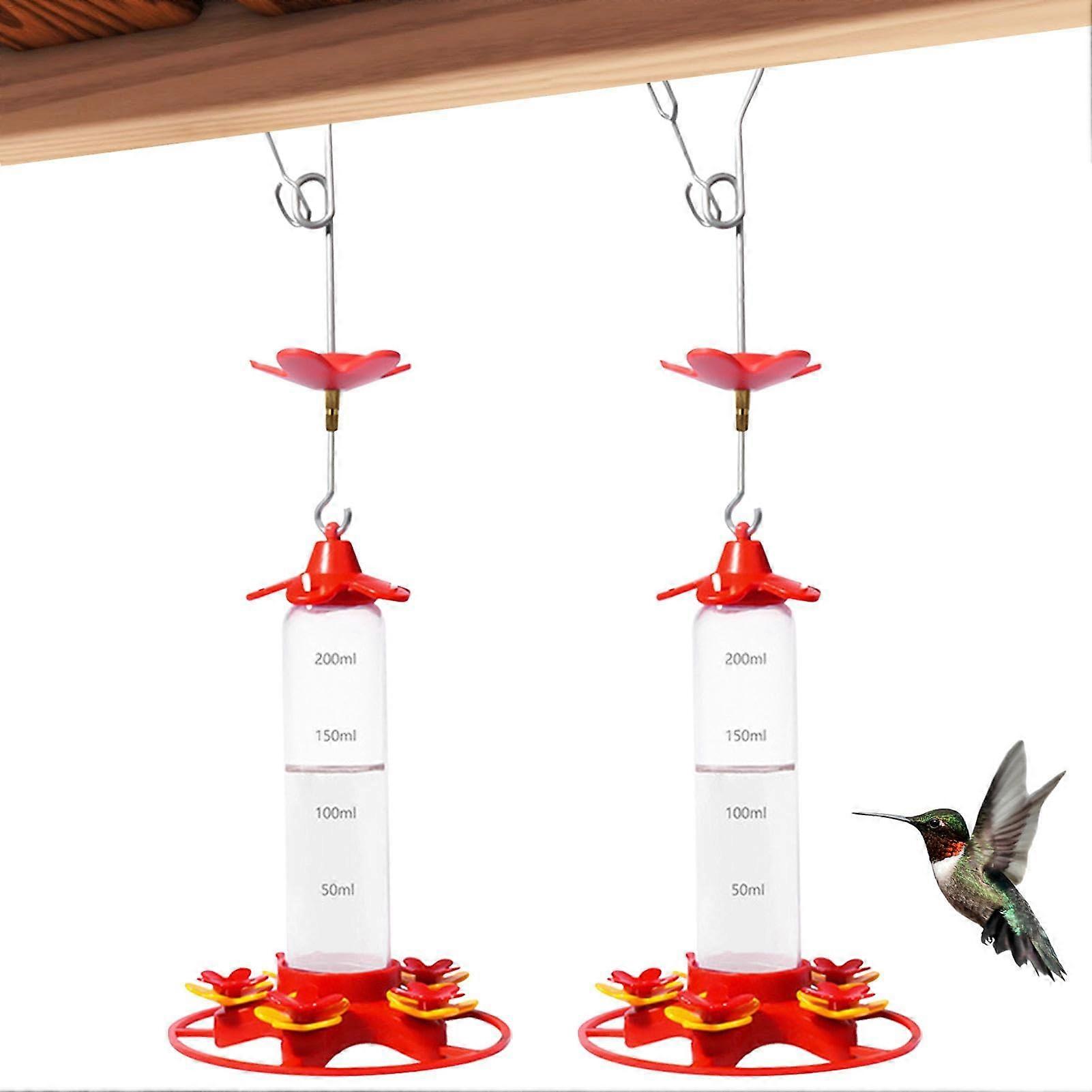 Ant Proof Hummingbird Feeder | Portable Hanging Feeder for Windows and Gardens, Outdoor Wild Bird Feeder