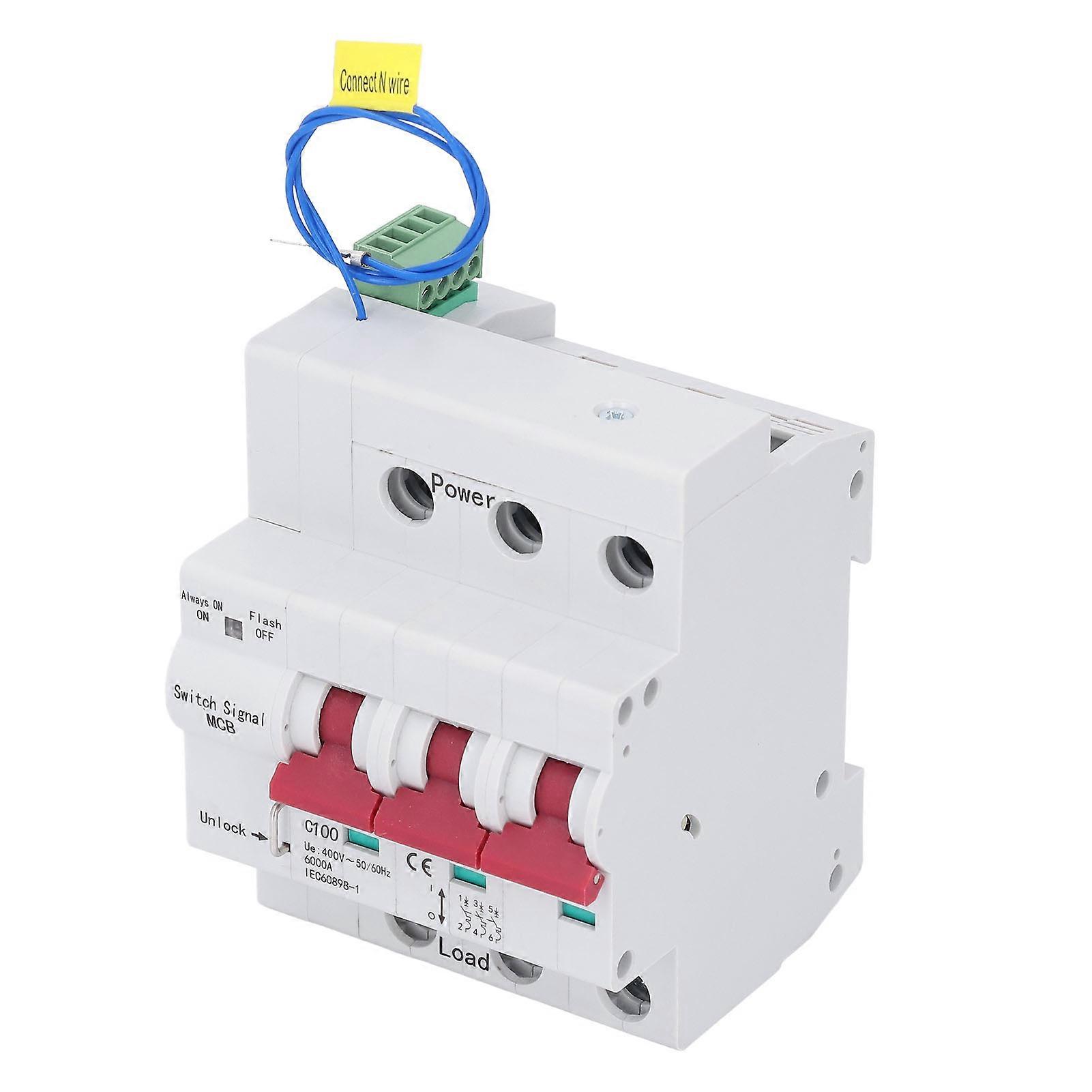 Circuit Breaker 3P PC Network Control Passive Active Control Miniature Circuit Breaker Switch for Factory AC400V