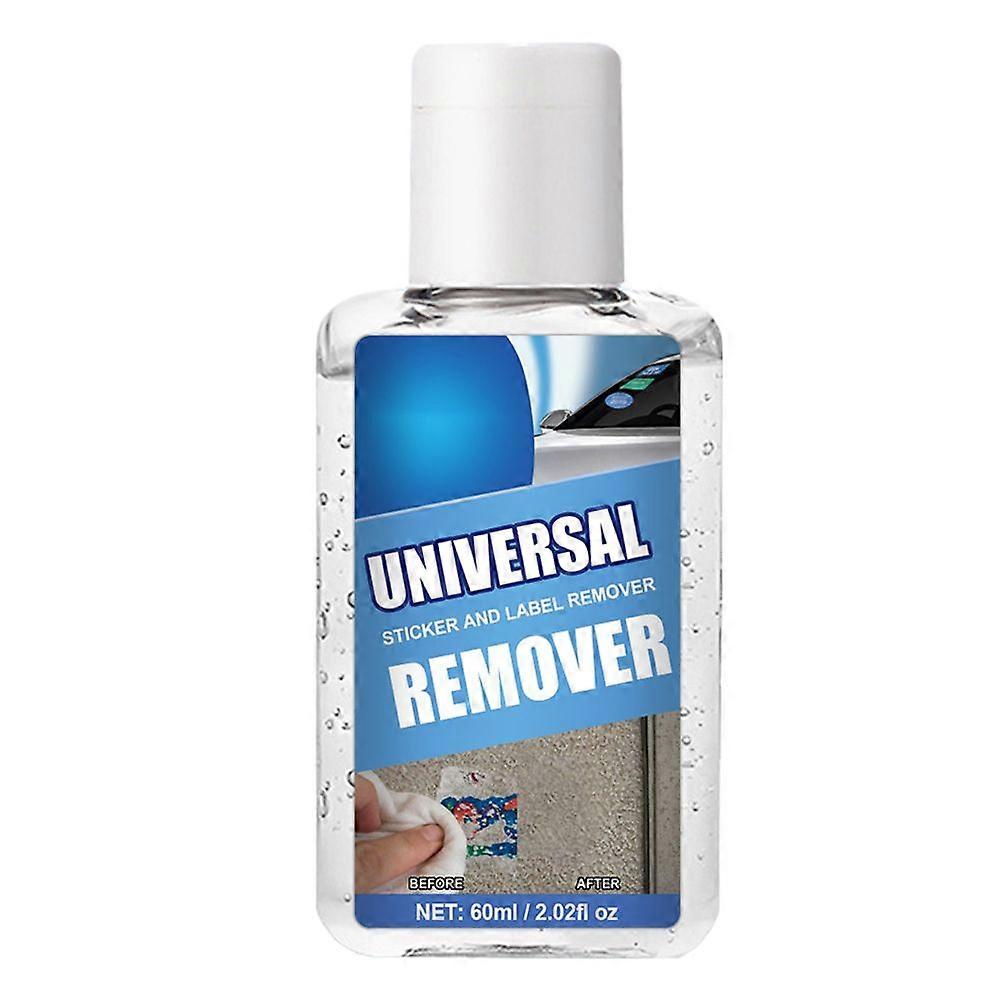 60ML מסיר מדבקות אוניברסלי דבק עצמי מנקה מדבקות קיר רב תכליתי סוכני הסרת דבק