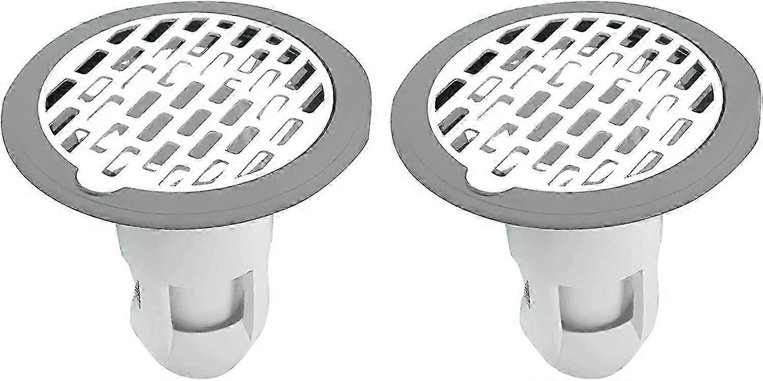 Shower floor drain backflow preventer tube, 2PCS
