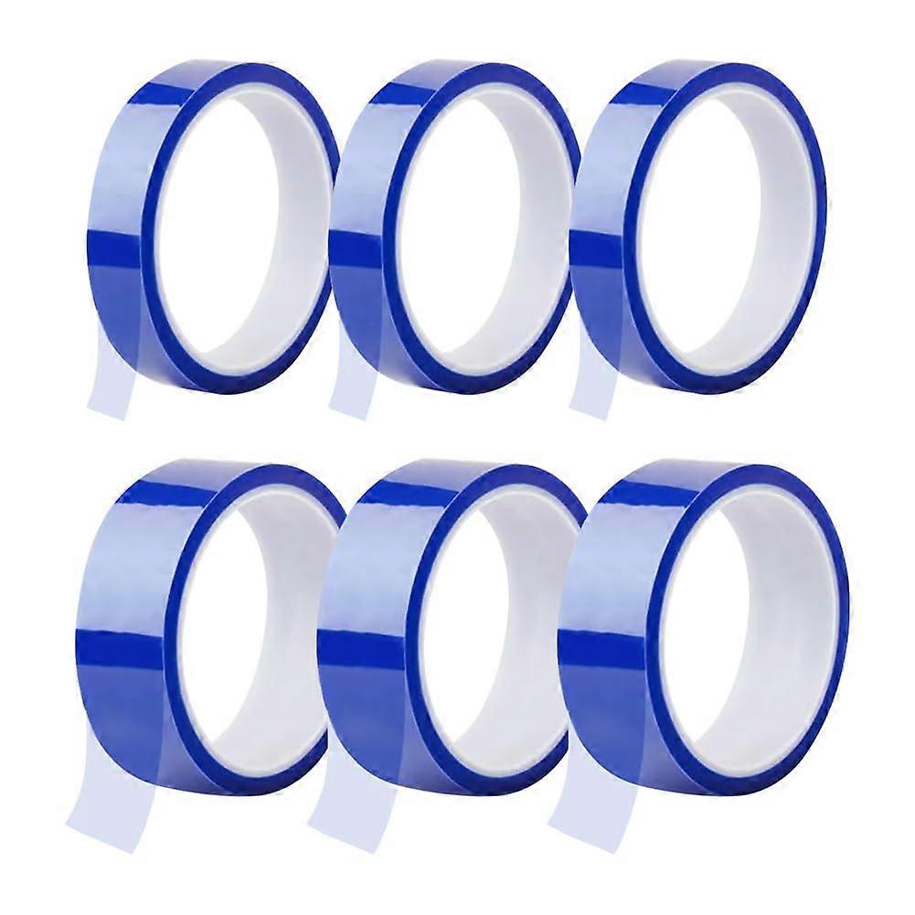 6 Rolls Heat Resistant Tape High Temperature Tape Heat Transfer Tape Circuit Board Tape Electronic Thermal Tape Soldering Insulation Tape Ref: 4812
