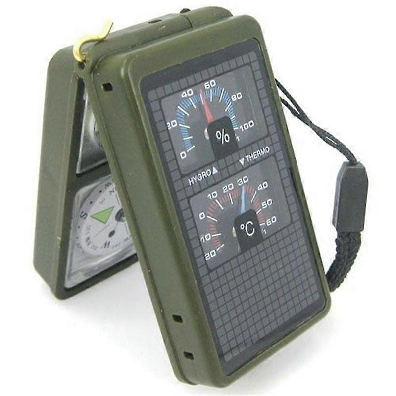 Mini 10 in 1 Outdoor Military Camping Marching Lensatic Compass