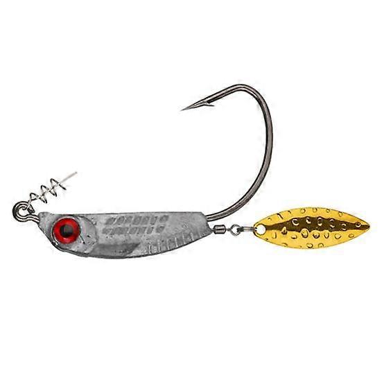 Practical Spinner Anti-corrosion Portable Sequin Design Metal Crank Hook Fishing Tackle Jig Head