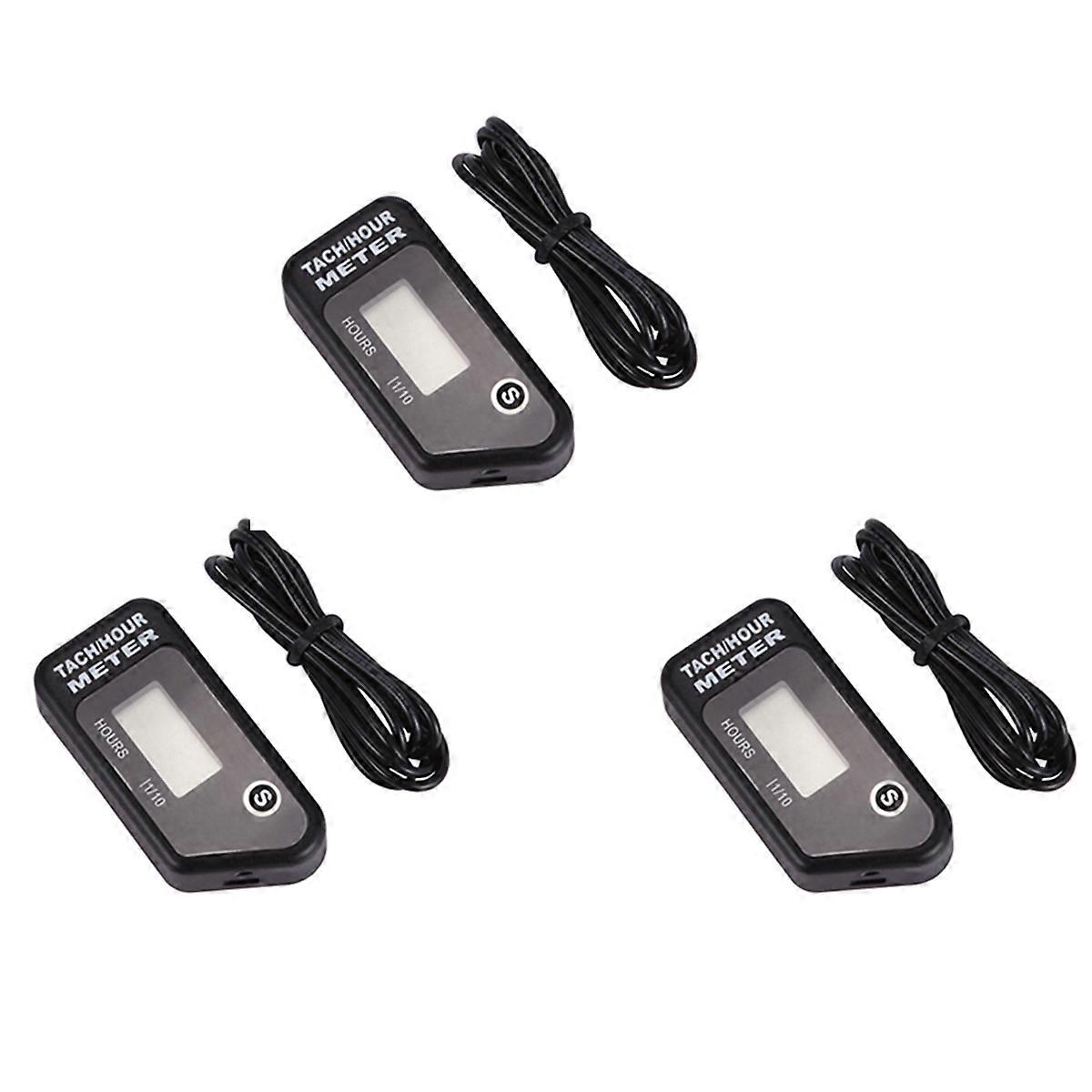 Hour Meter Digital Tachometer For Outboard Motor Lawn Mower