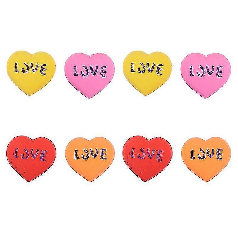 漫画の消しゴム(20個)、かわいい、学校やオフィスでの使用のための消去可能な楽しみ