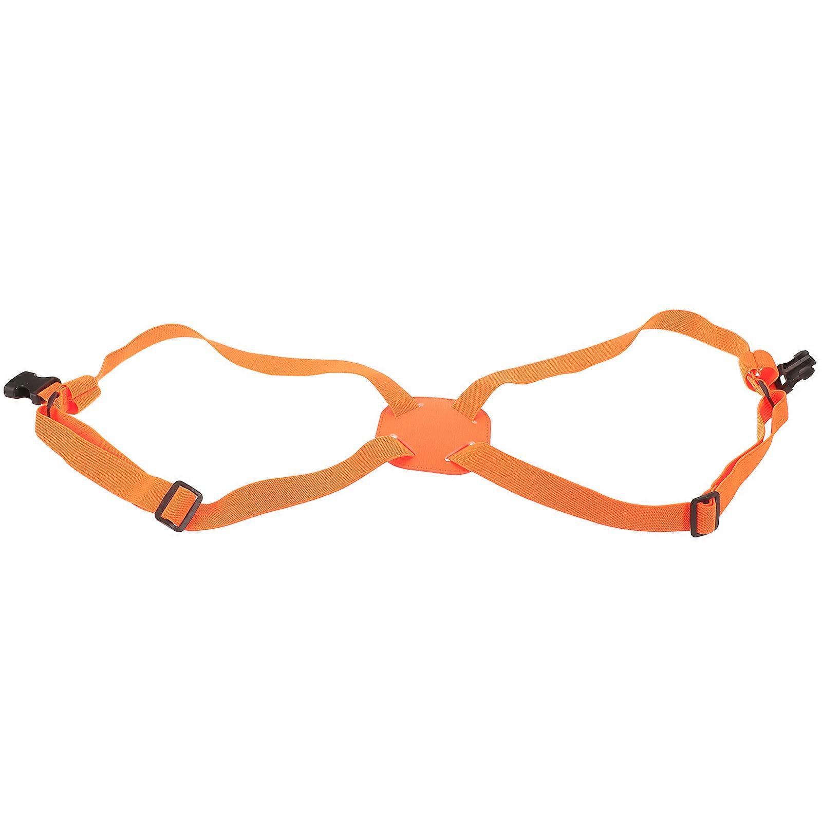 Strap For Suitcase Luggage Strap Elastic Adjustment Travel Use Orange 85x9cm Adjustable Range 55-80cm 1Pack