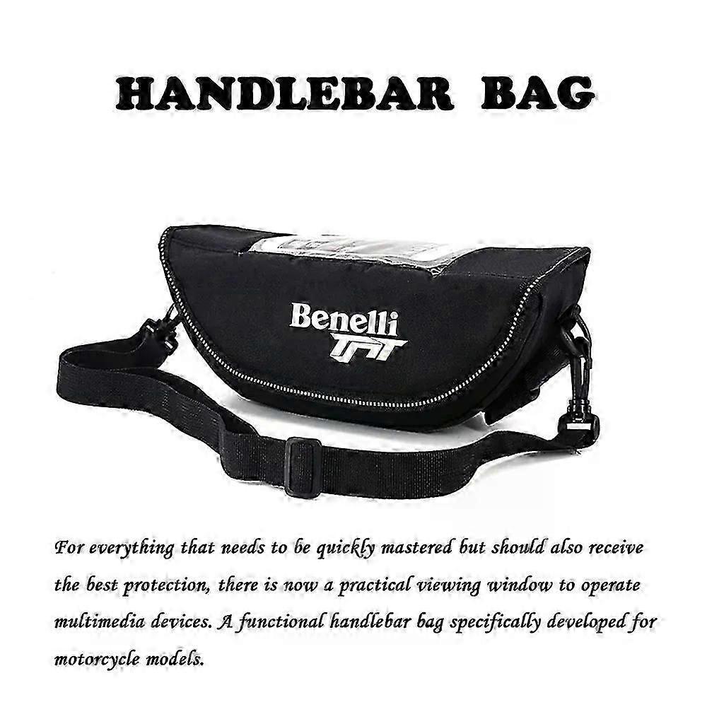 Motorcycle handlebar navigation bag Fit For BENELLI TNT 135 tnt 135 TNT 25N handlebar storage bag dustproof and waterproof-I