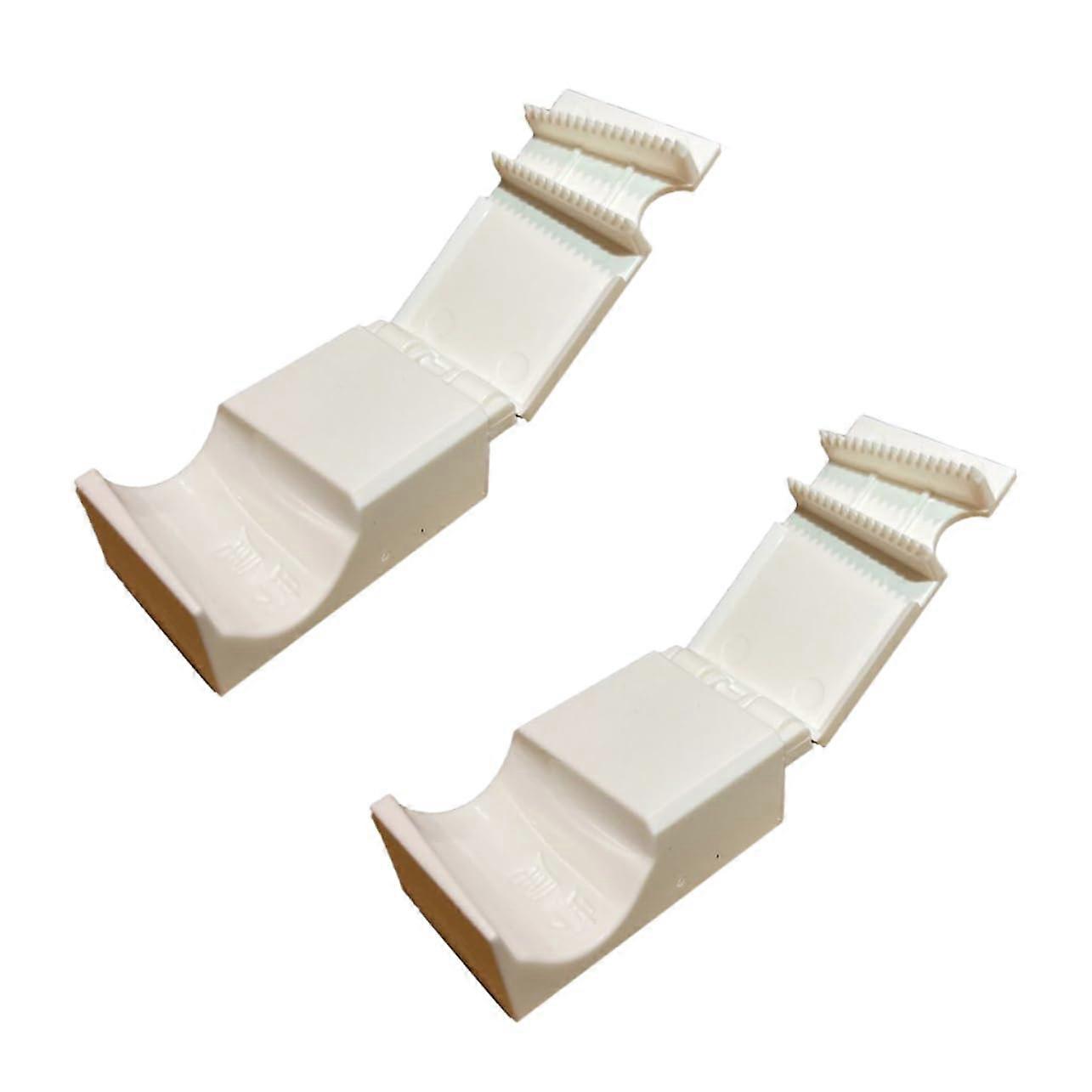 Shrimp Peeler Device Pack of 2 - Automatic Crawfish Shelling Tool, Beige Plastic Seafood Peeler for Removing Shrimp