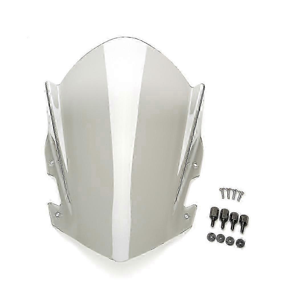 Windscreen Windshield with Bracket for Compatible Brand RC Models 2014-2021 Double Bubble Wind Deflector