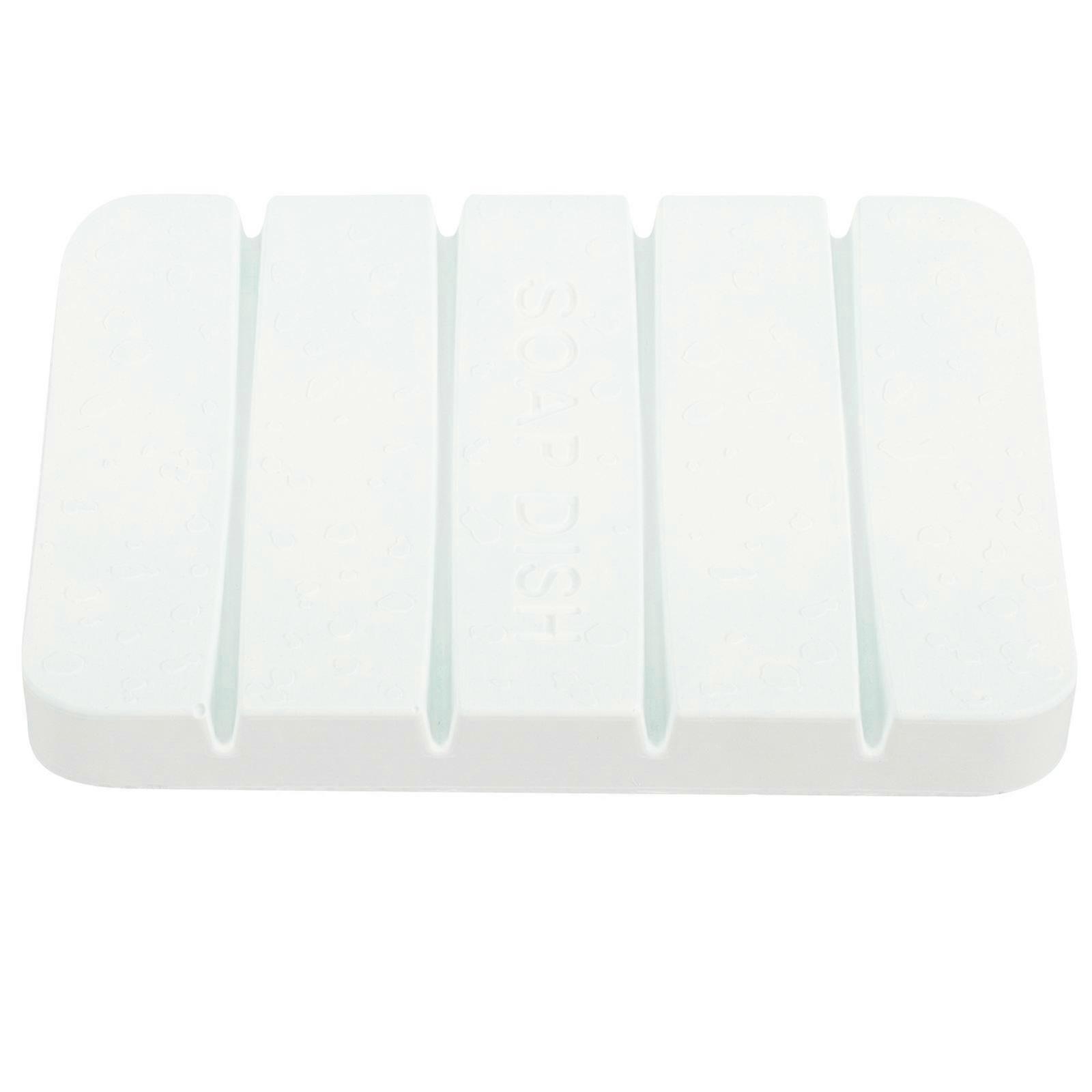 Shower Soap Dish Non-Slip Diatomite Material 1Set