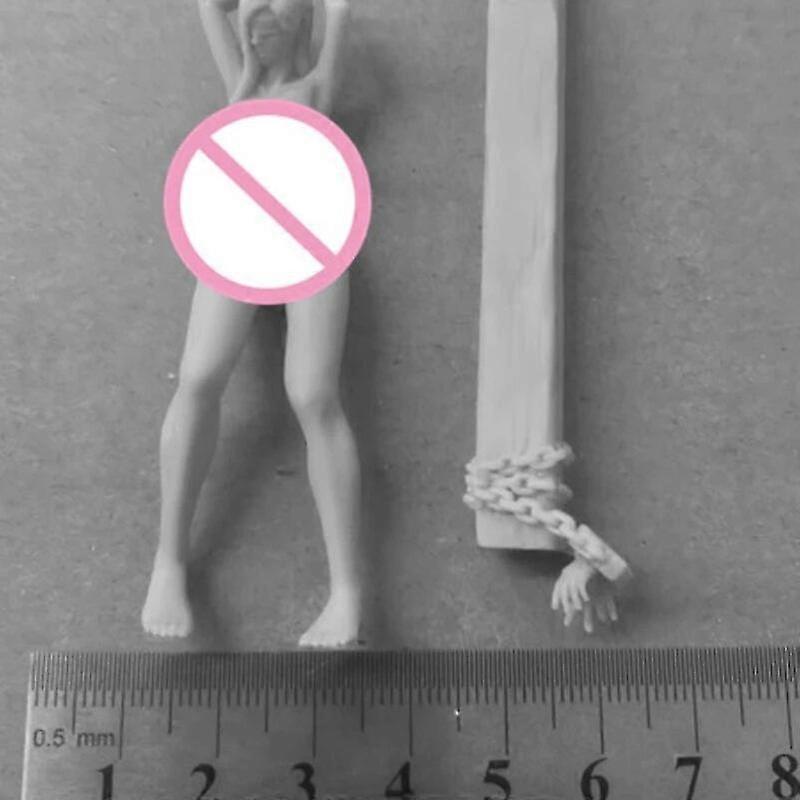 Poor Girl Resin Figures 1/24 Model Kit Unpainted and Unassembled Toys