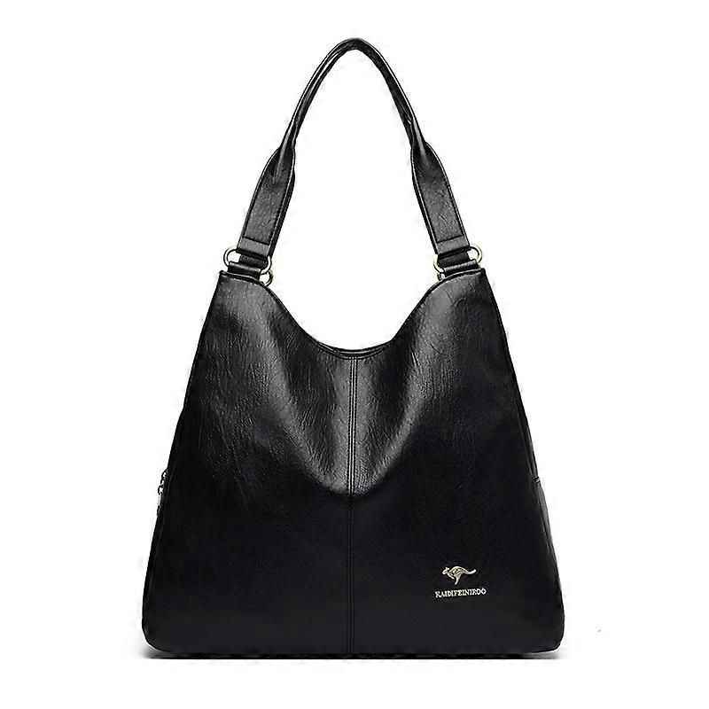 Ladies' crossbody tote bag, large capacity, fashionable and practical PU material