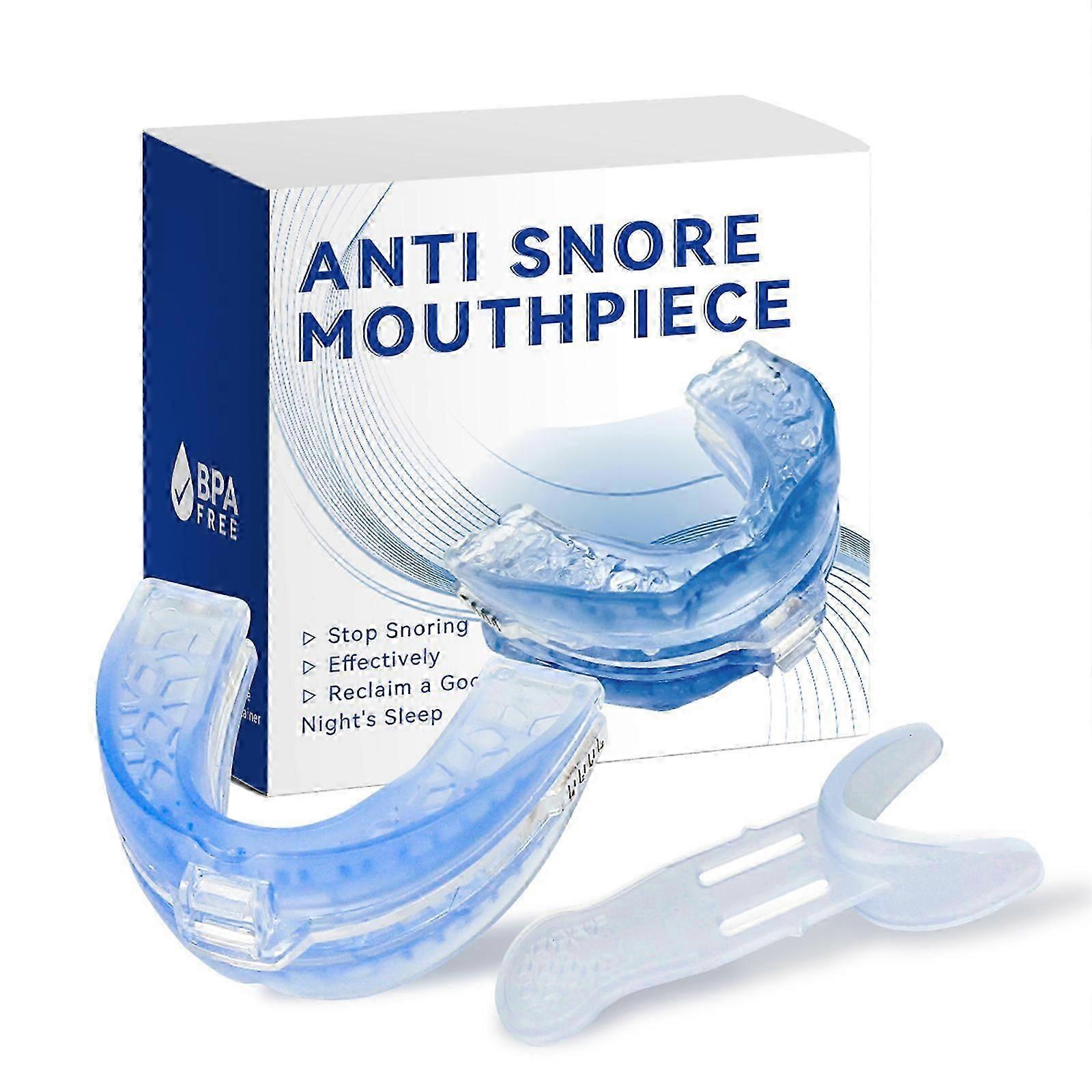 Mouth Guard Stop Snoring Devices, Snore Guard Effective Snoring Solution Night Guard for Grinding Teeth