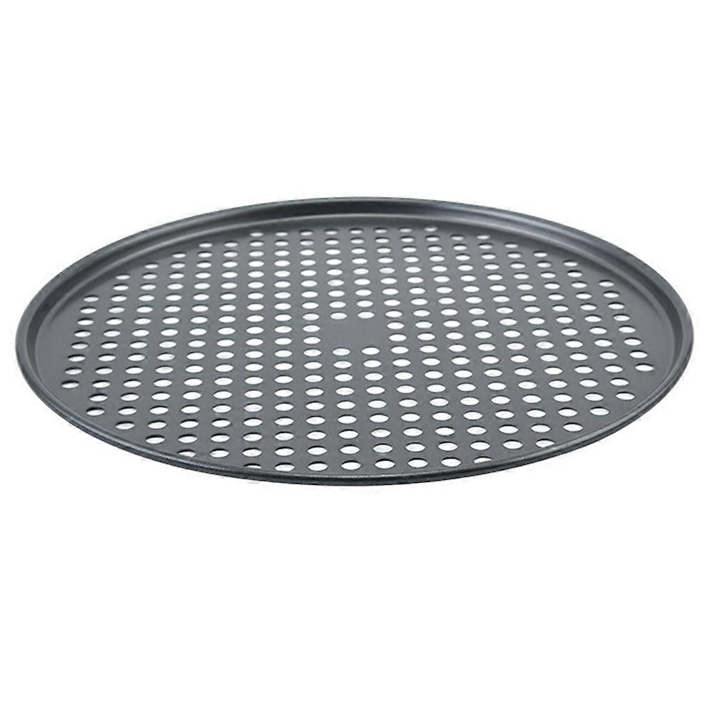 1pc Round Pizza Baking Tray Coating Mold Practical Pizza Pan Tool